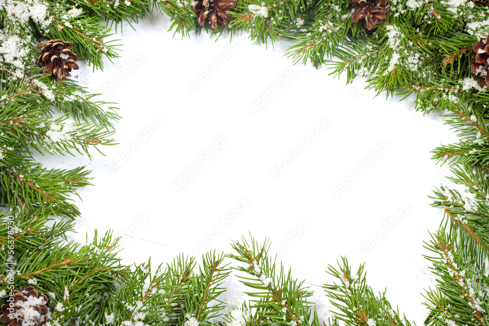 Christmas background. Eve framework