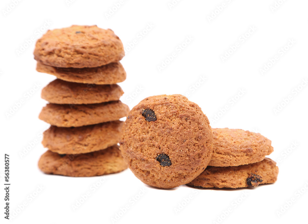 Stake oatmeal cookies with raisins Stake oatmeal cookies with raisins