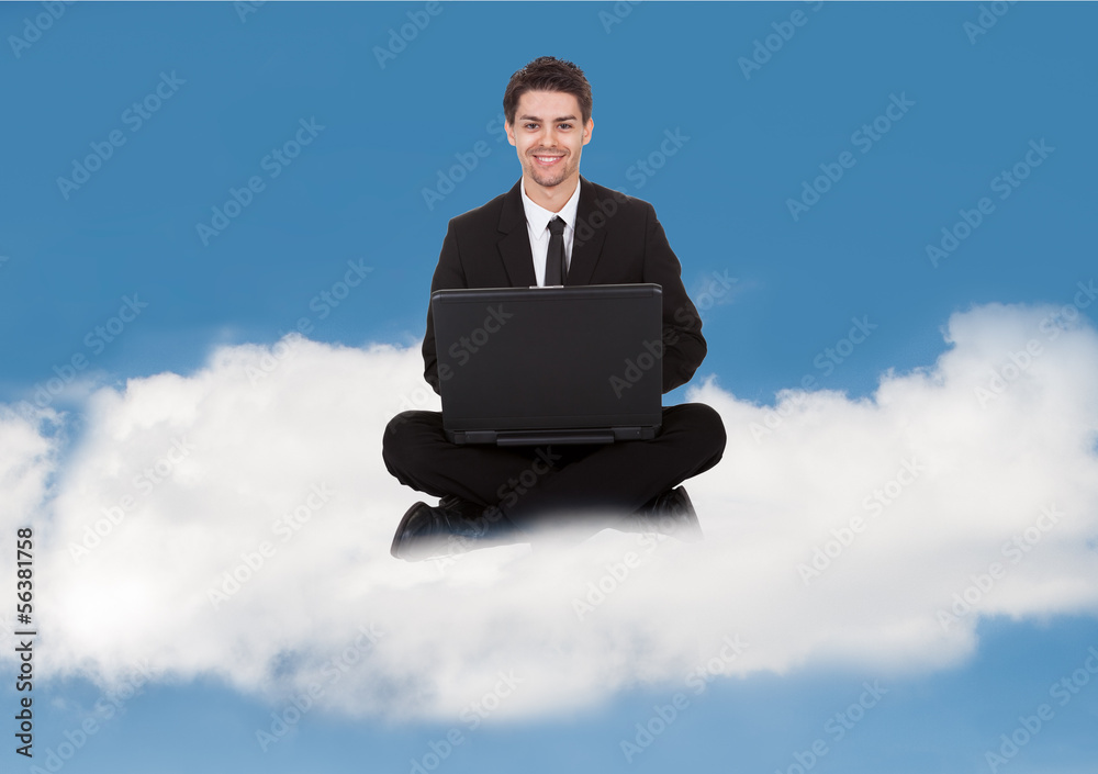 Businessman With Laptop Businessman With Laptop