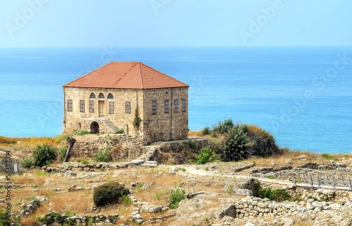 Traditional Lebanese house, Byblos photo