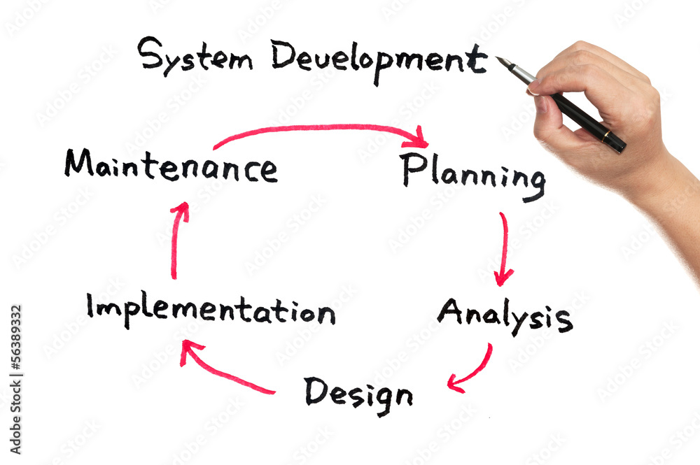 System development work flow System development work flow