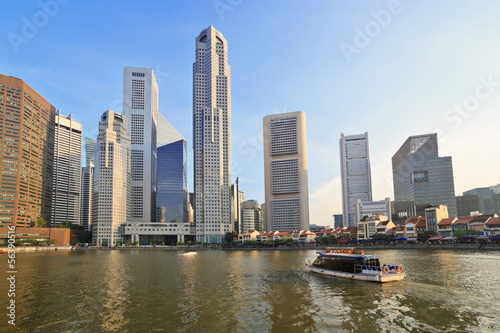 Photography Singapore City Skyline