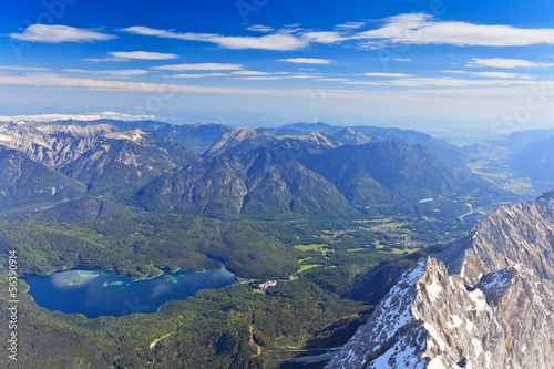Bavarian Alps of Germany © Noppasinw