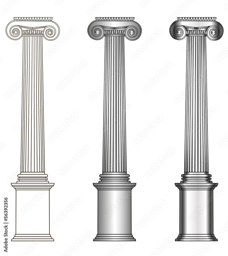 greece column model greece column model
