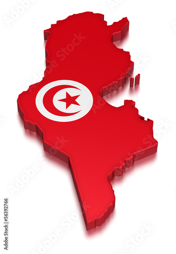 Tunisia (clipping path included) photo