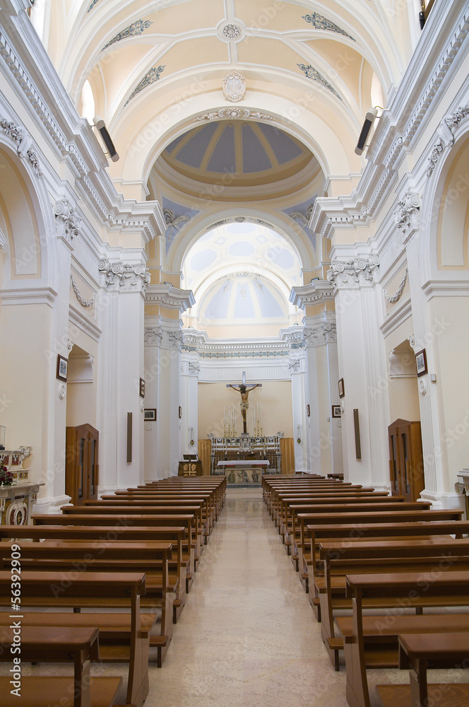 Church of St. Francesco. Monte Sant'Angelo. Puglia. Italy.