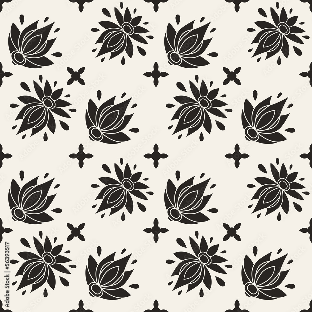 floral seamless pattern, texture, wallpaper, web page background