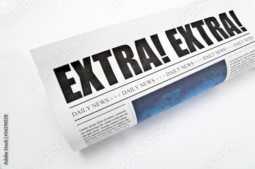 Newspaper Extra! Extra!