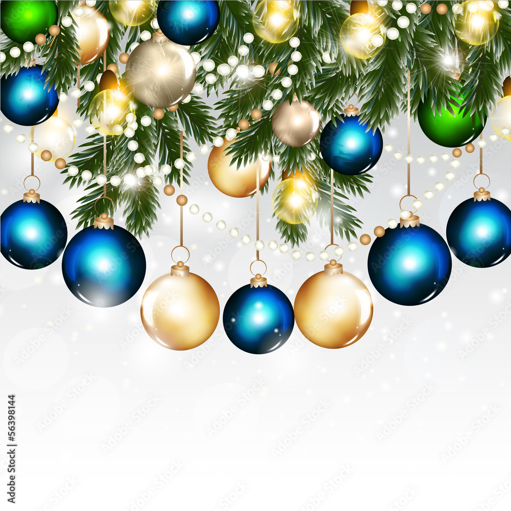 Christmas greeting background for design