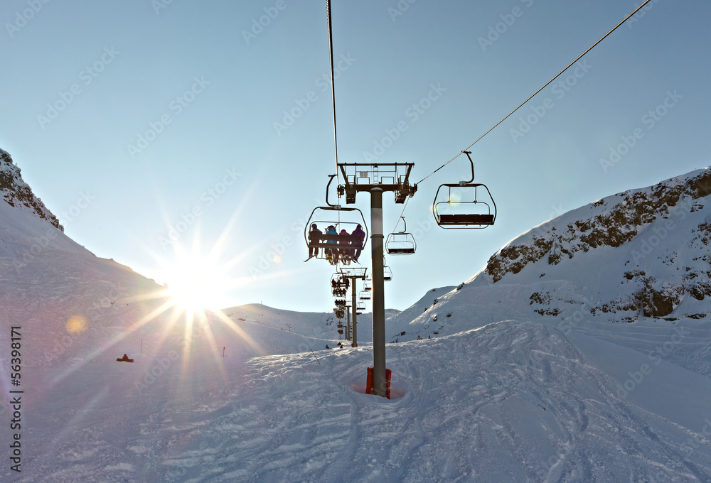 Ski lift Ski lift