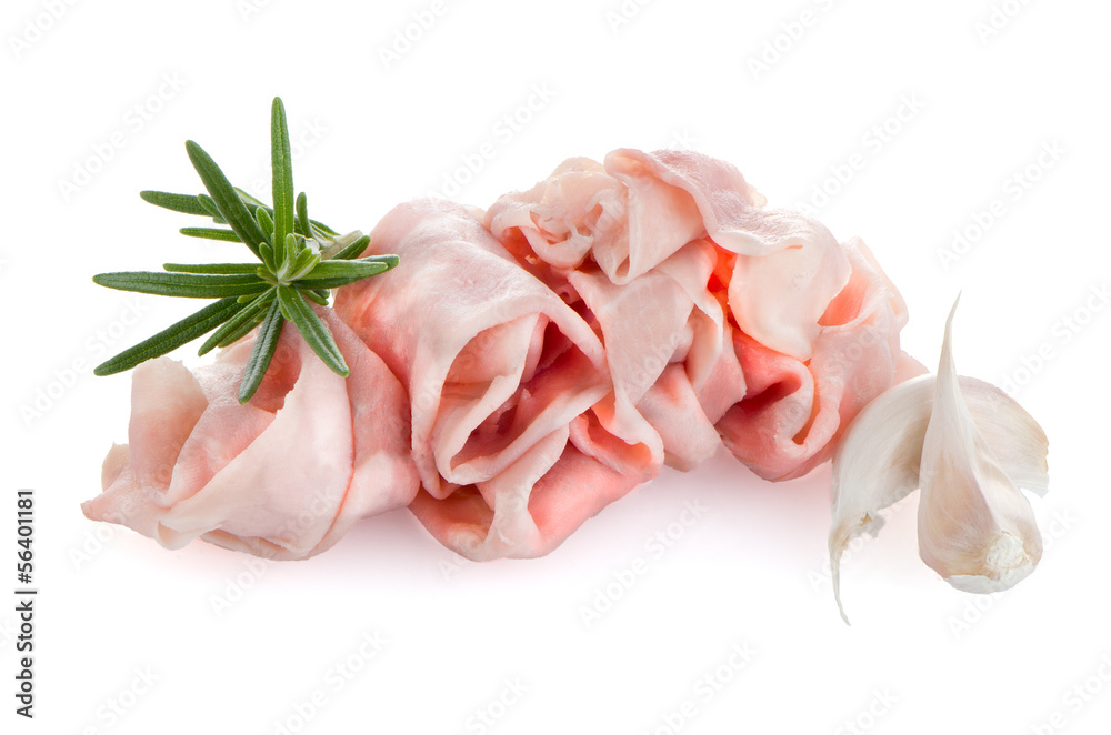 Fresh shaved ham Fresh shaved ham