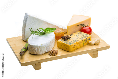 Variety cheese assortment