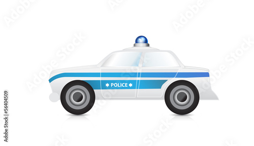 police car