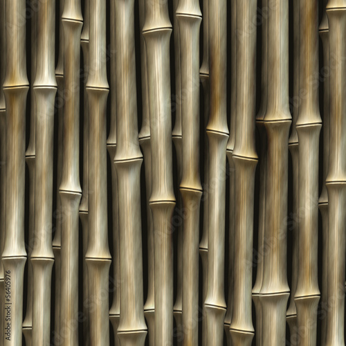 Canvas Print Bamboo Background Texture