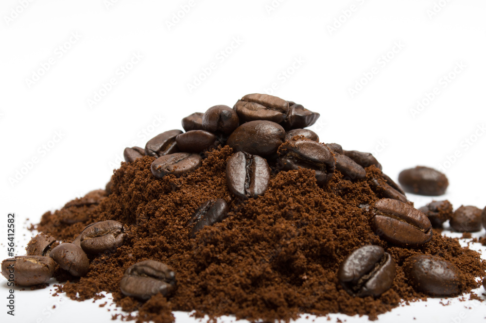 Fototapeta premium Caffè macinato