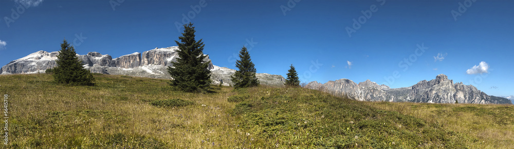 Alta Badia, panorama from Pralongia Alta Badia, panorama from Pralongia