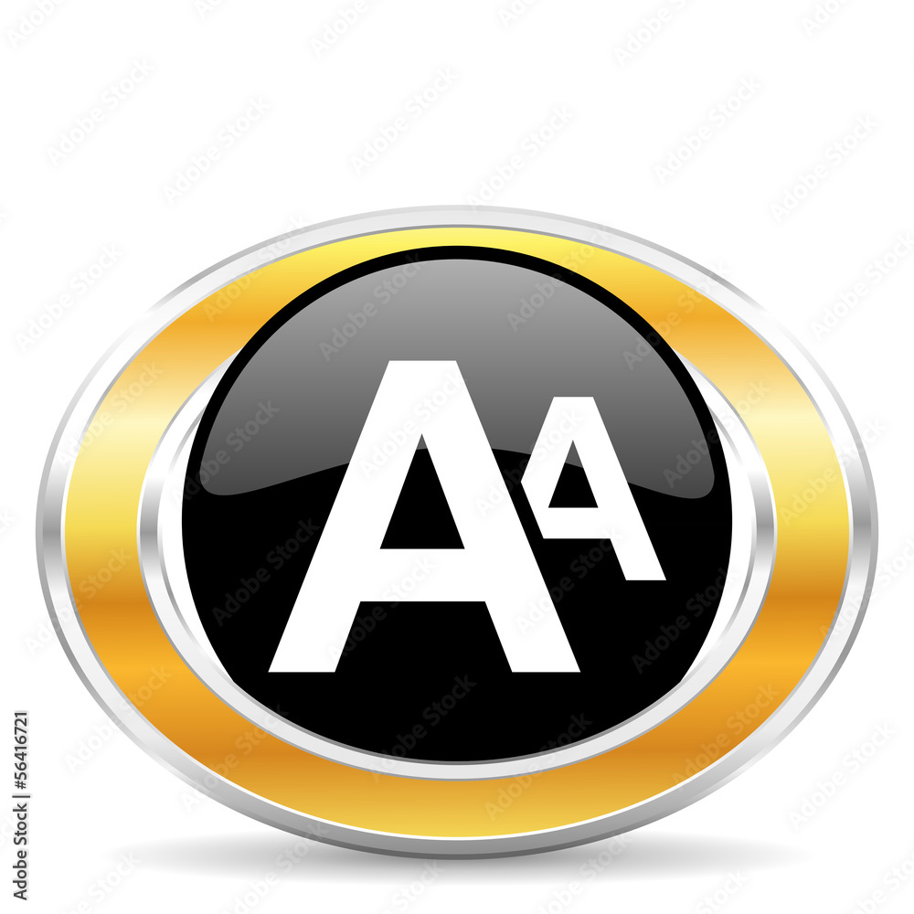 alphabet icon alphabet icon