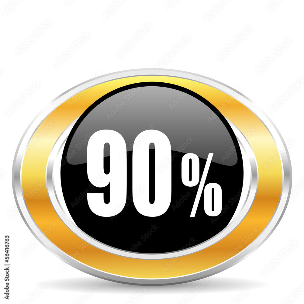 90 percent 90 percent