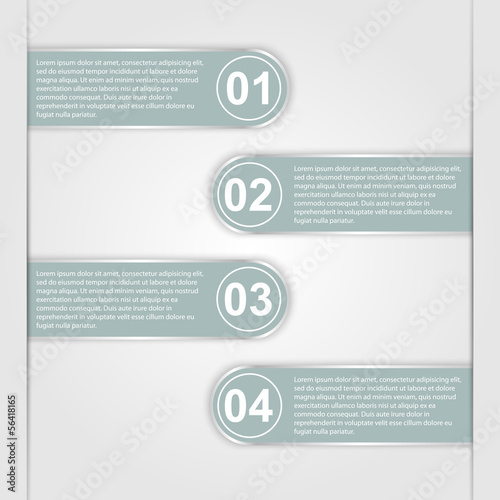 Modern infographic, design elements