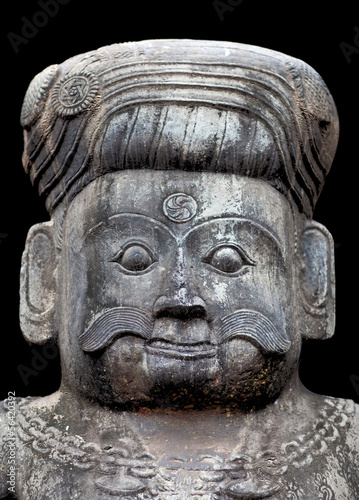 Ancient stone statue of Warrior
