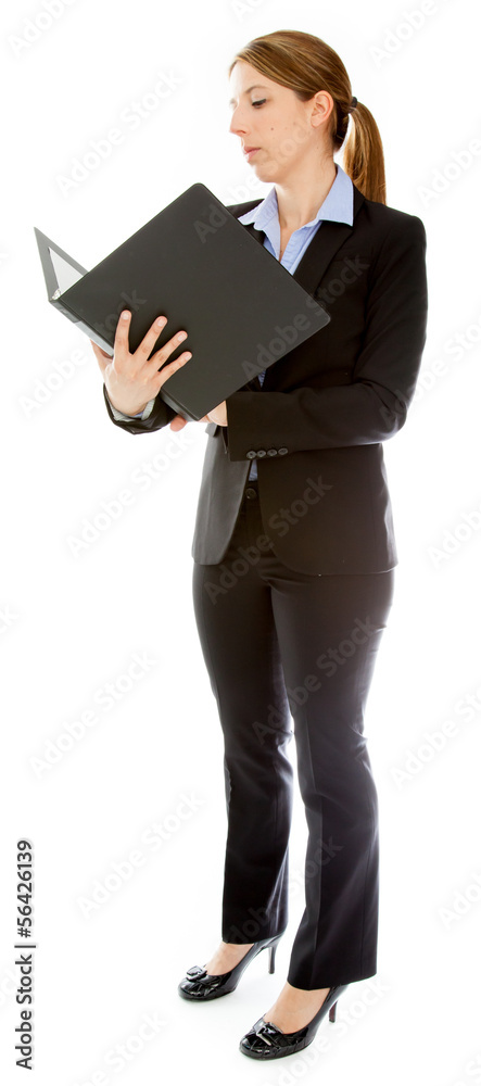 Attractive caucasian girl in studio Attractive caucasian girl in studio