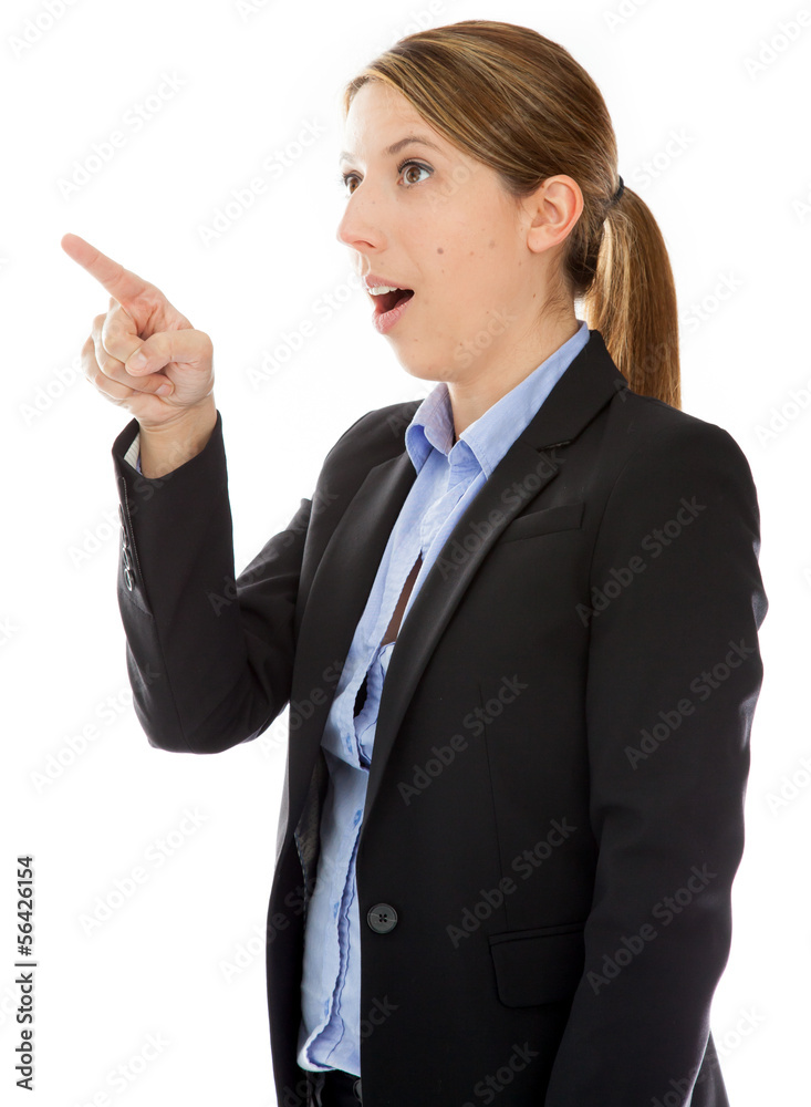 Attractive caucasian girl in studio Attractive caucasian girl in studio