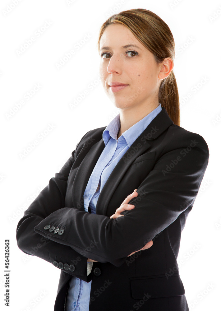 Attractive caucasian girl in studio Attractive caucasian girl in studio
