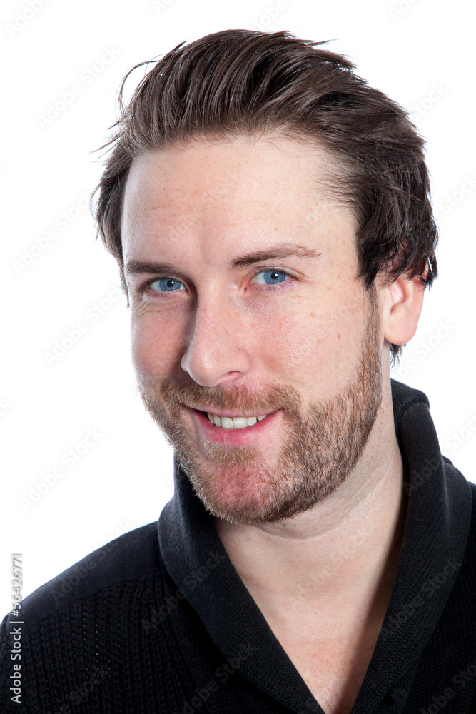 Attractive caucasian man shot in studio Attractive caucasian man shot in studio