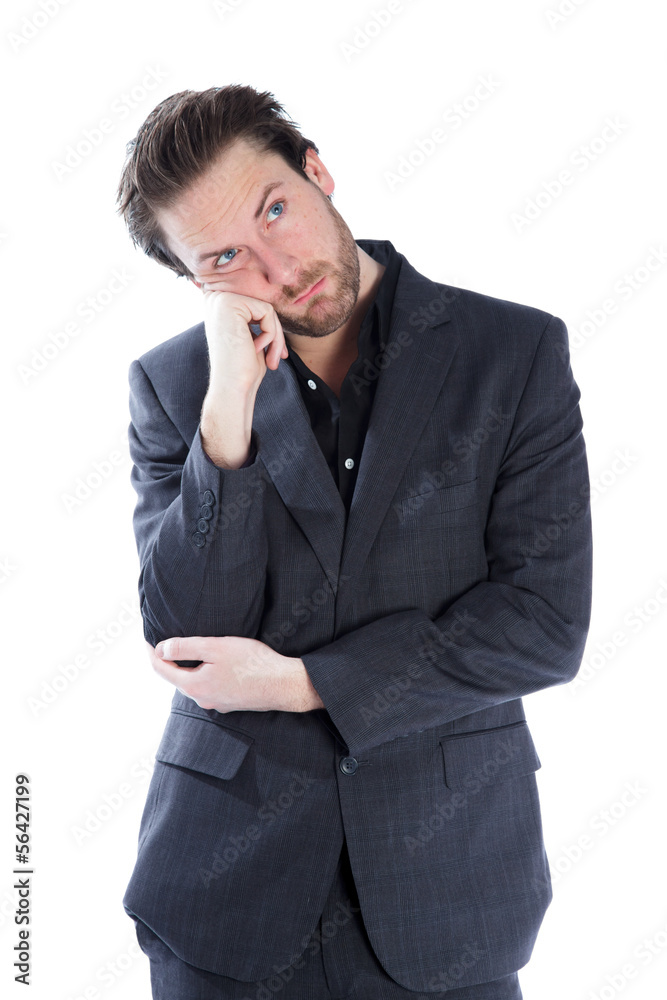 Attractive caucasian man shot in studio Attractive caucasian man shot in studio