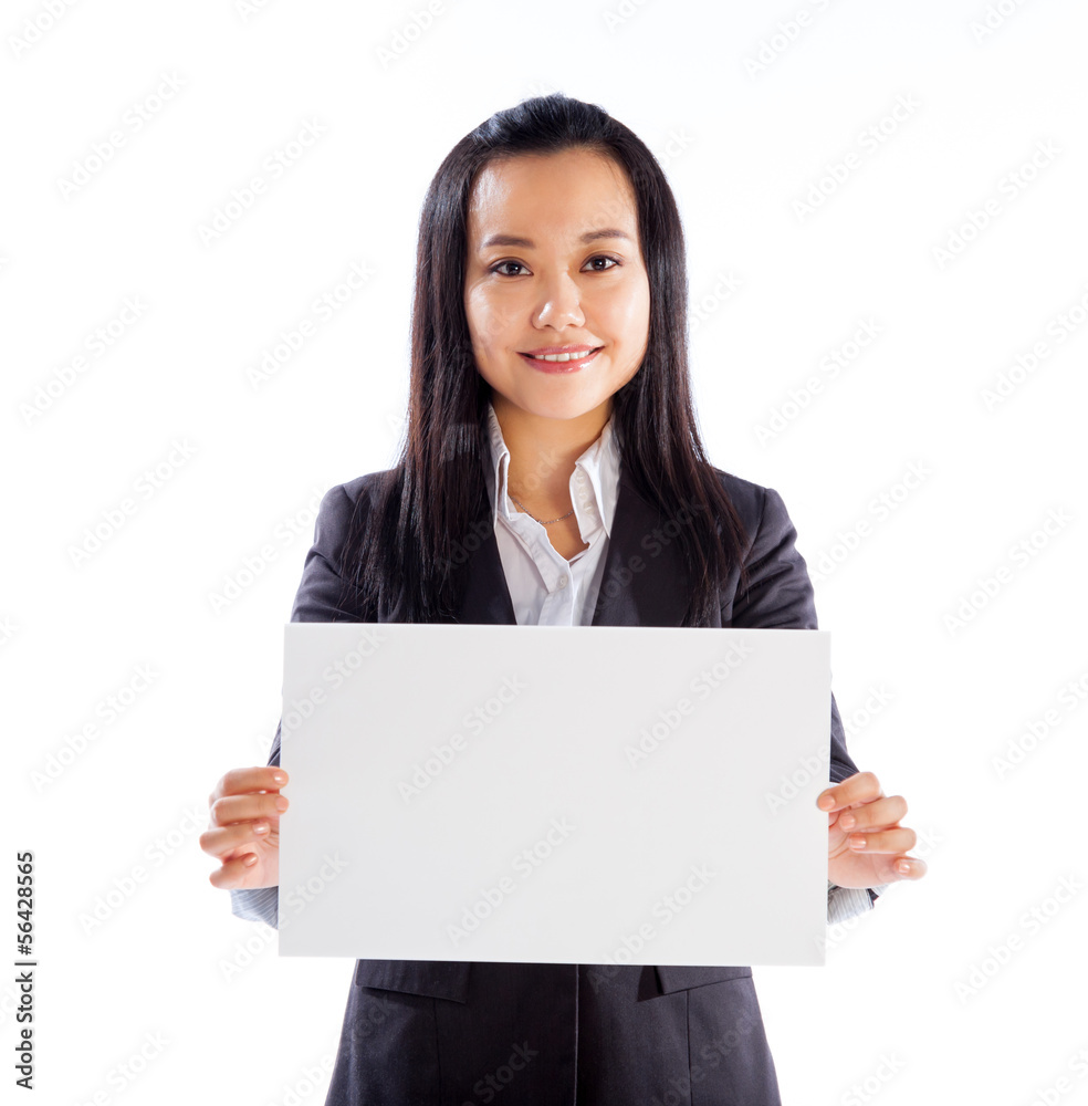 Attractive Asian girl 30s isolated on white background Attractive Asian girl 30s isolated on white background