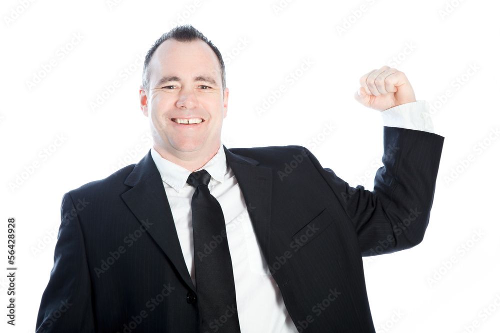 Caucasian businessman 40 years old Caucasian businessman 40 years old