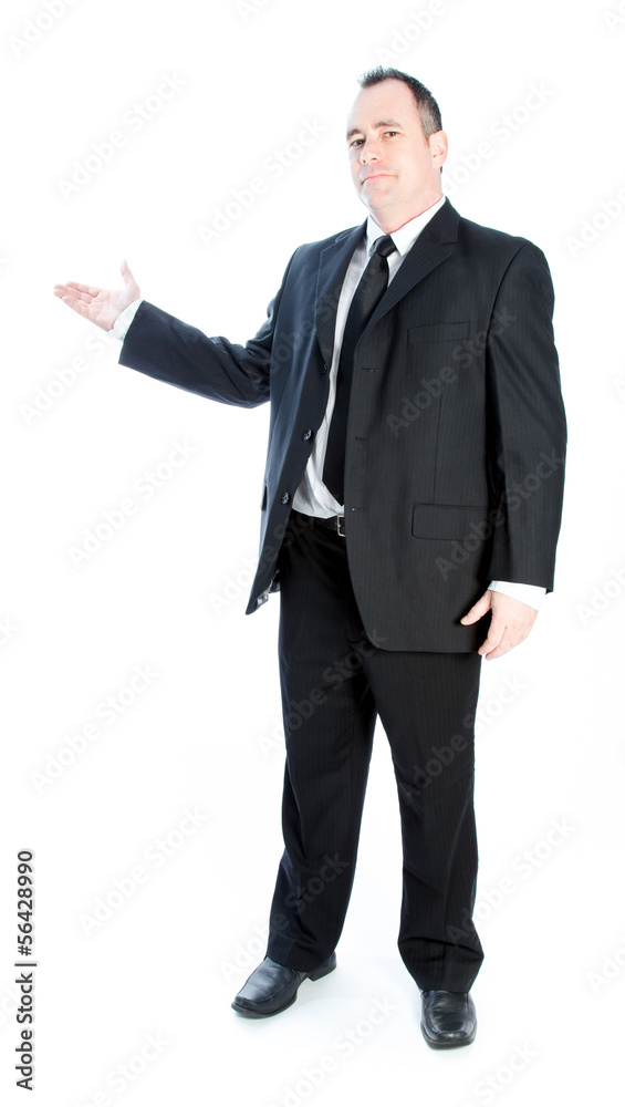 Caucasian businessman 40 years old Caucasian businessman 40 years old