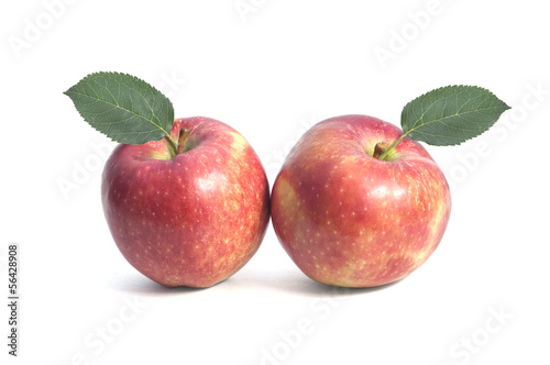two red apple