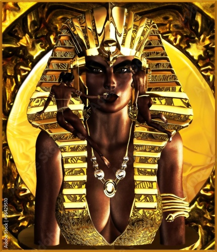 Makeup the Pharaoh Queen