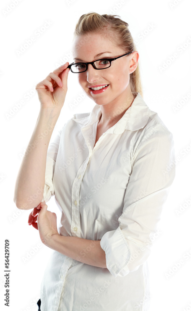 attractive caucasian blond in 30 years old attractive caucasian blond in 30 years old