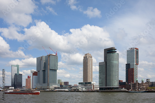 City of Rotterdam Skyline