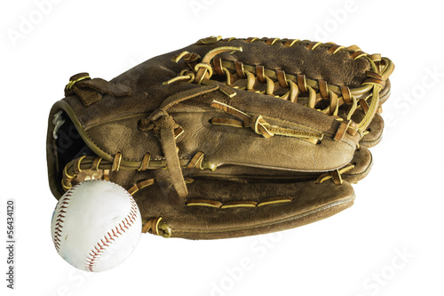 Glove and Baseball