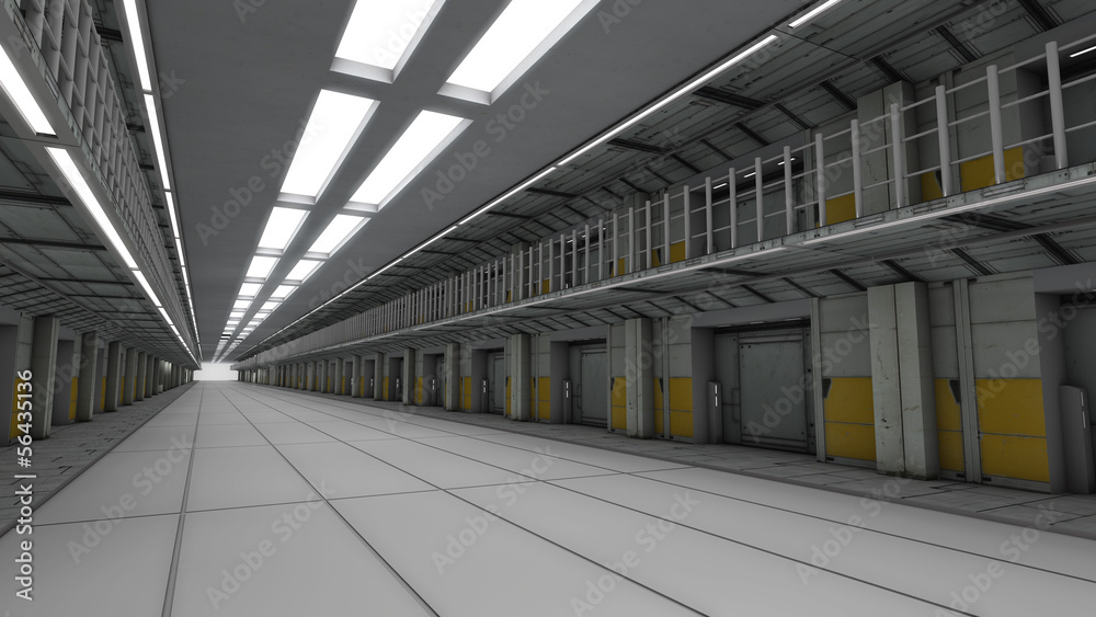 Obraz premium Futuristic prision