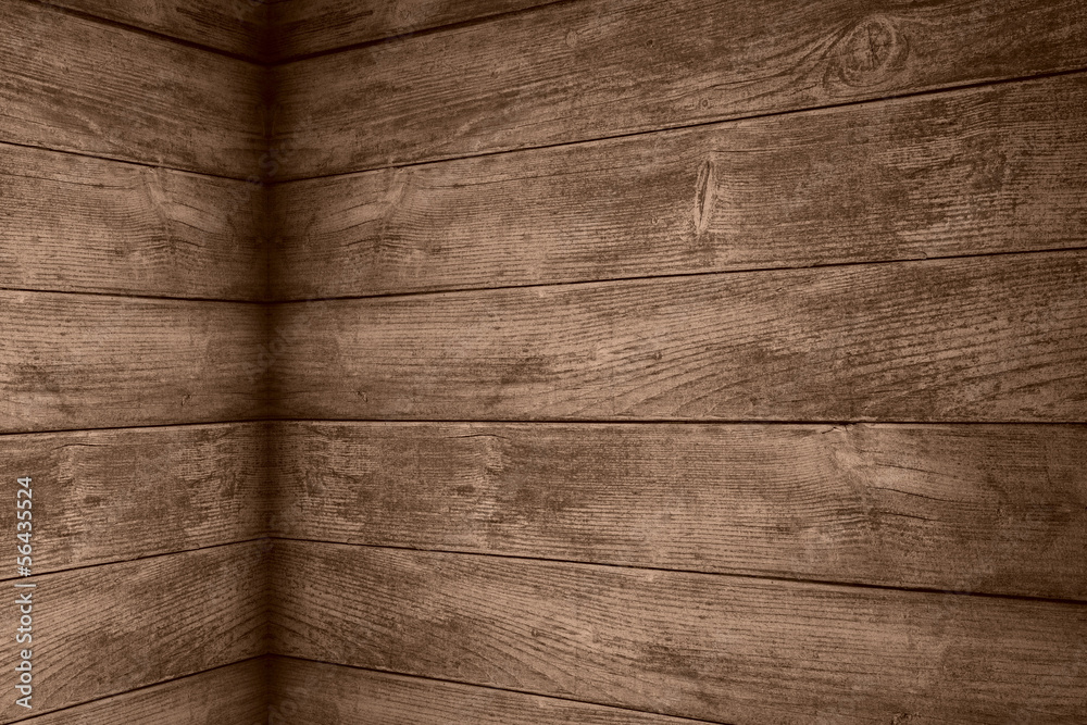 Naklejka premium brown wooden background