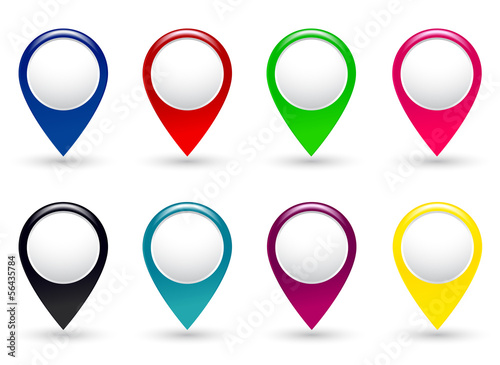 Free Download set of colorful pointers - GFXLoad