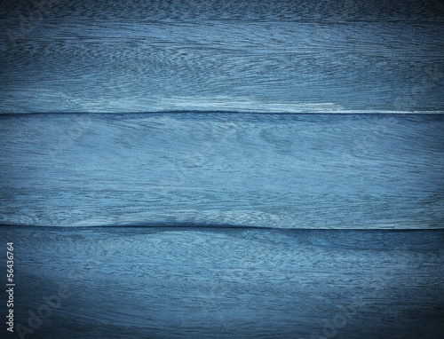 Wood texture blue background