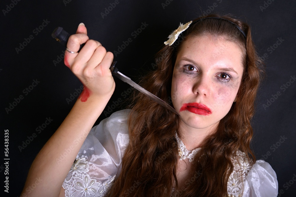 Obraz premium cruel bride