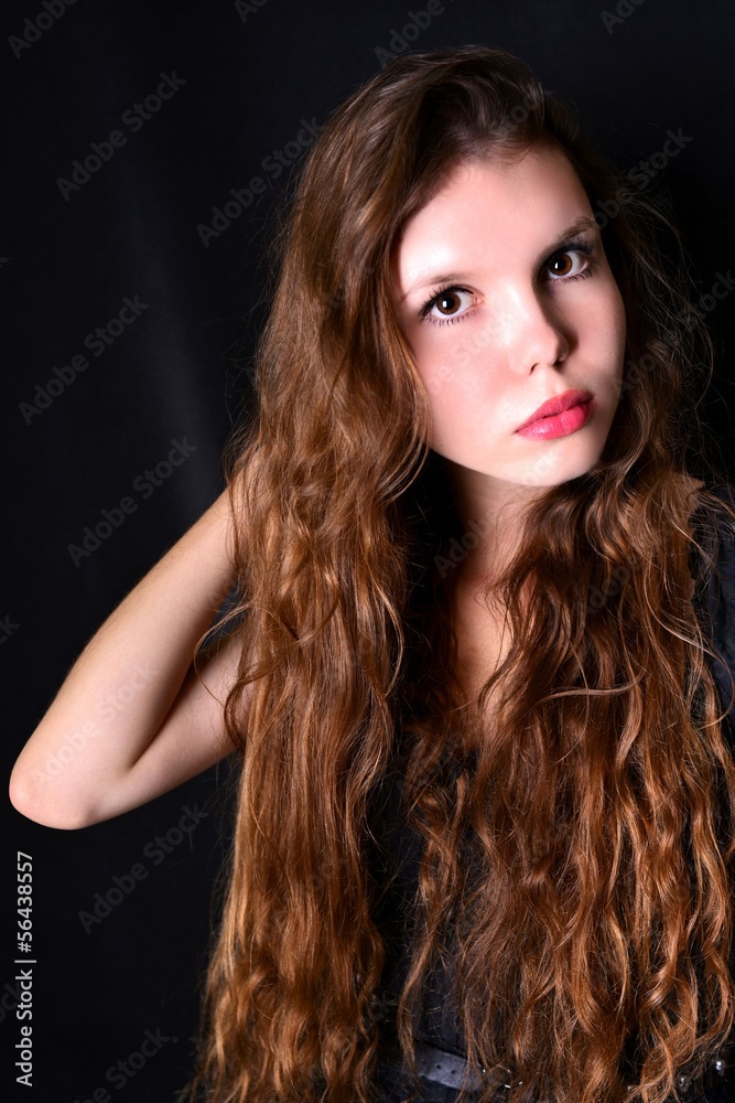 Beautiful woman. Isolated on white background. Beautiful woman. Isolated on white background.