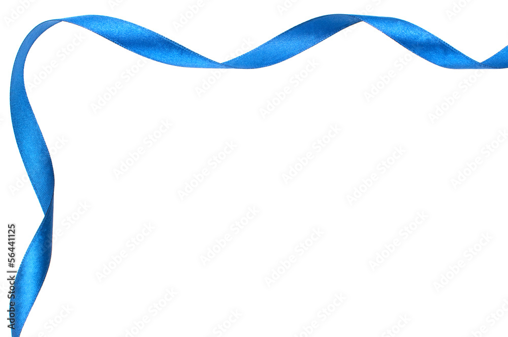 blue ribbon frame