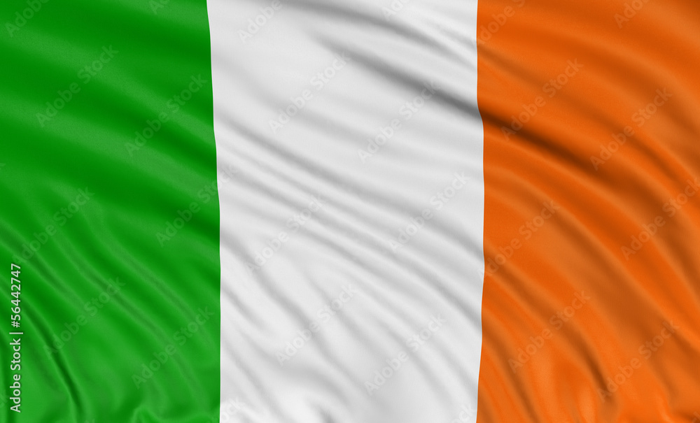 3D Irish flag