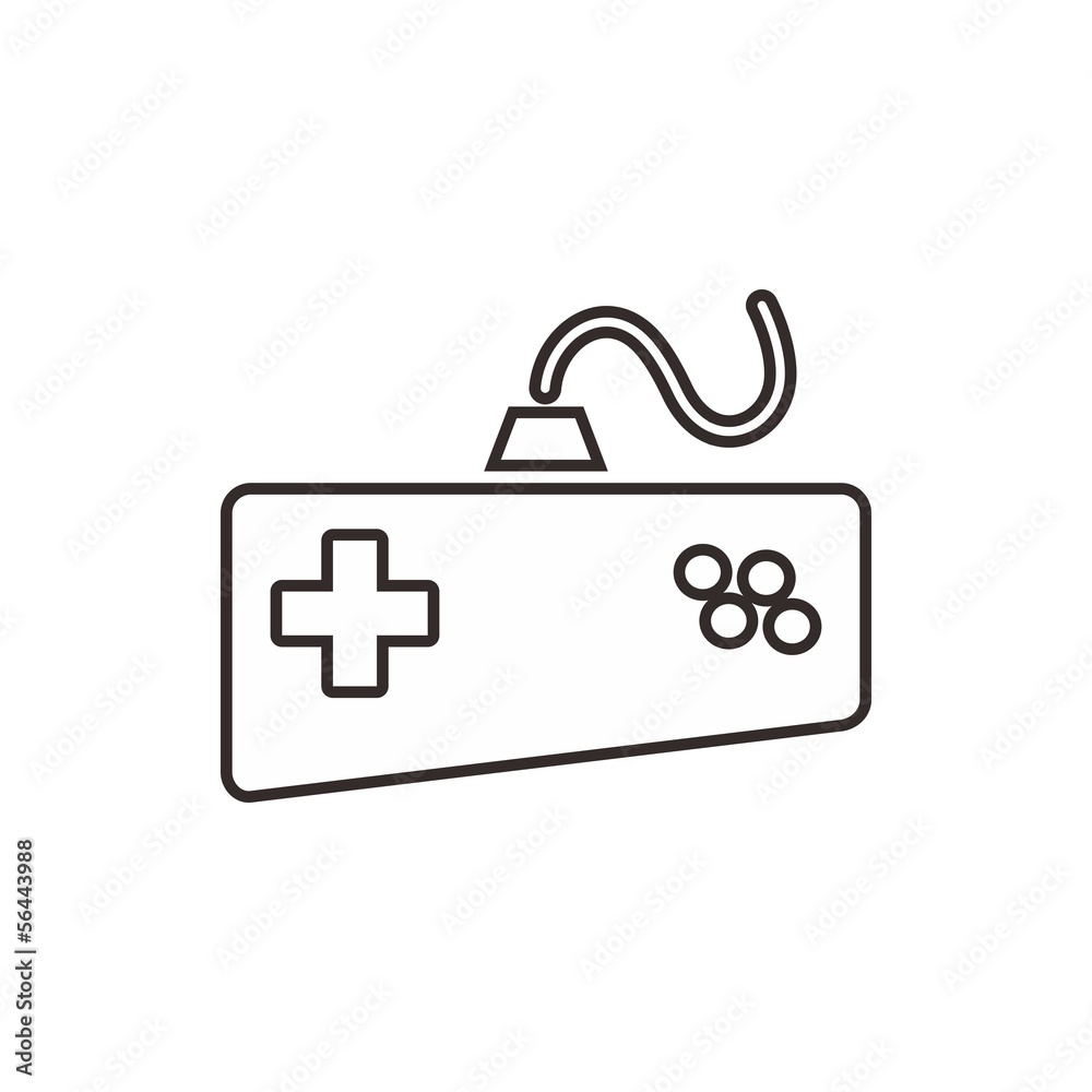 game hand drawn icon