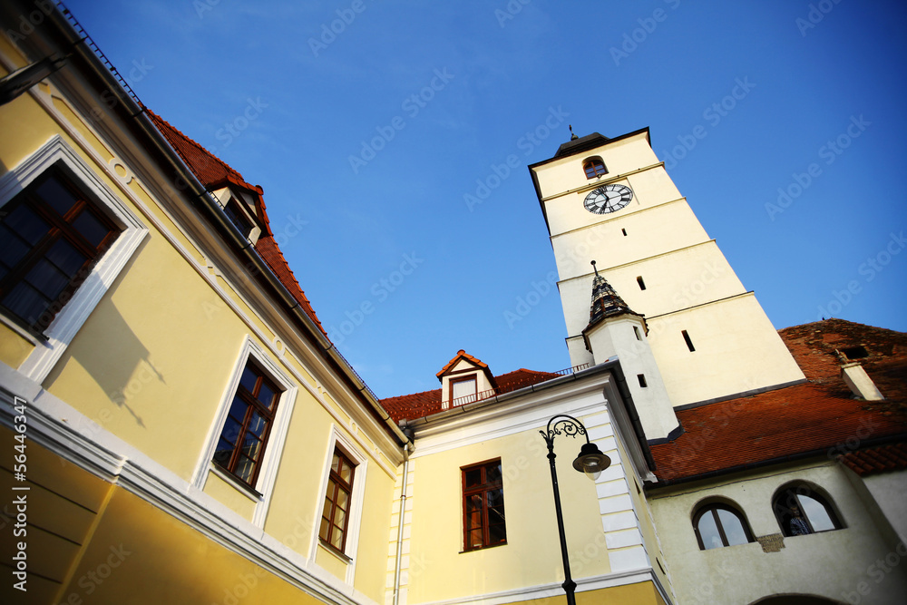 Clock Tower in Sibiu