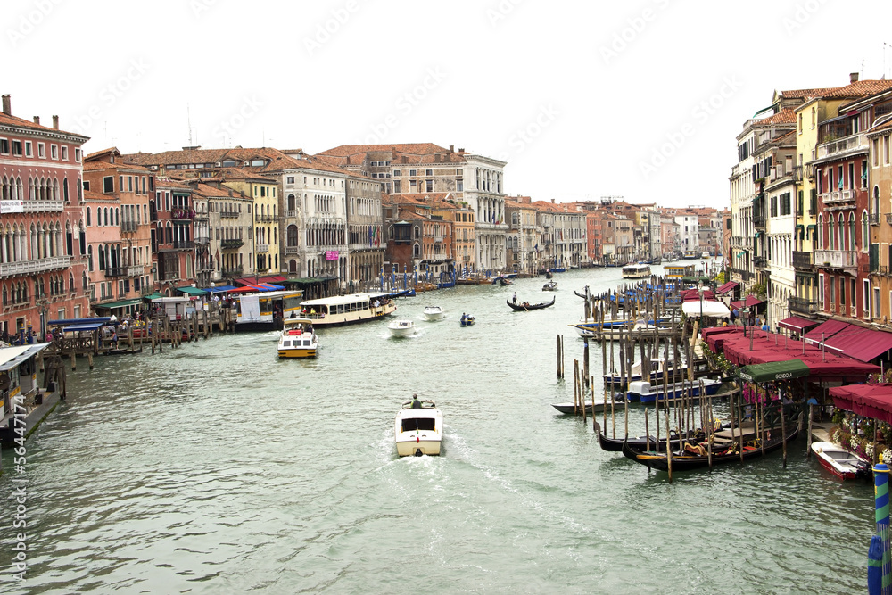Grand Canale in Venice,Italy