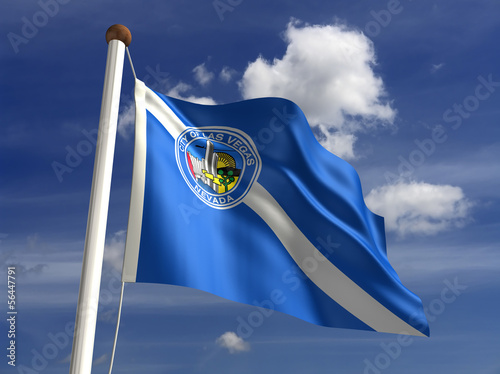 Photography Las Vegas City Flag