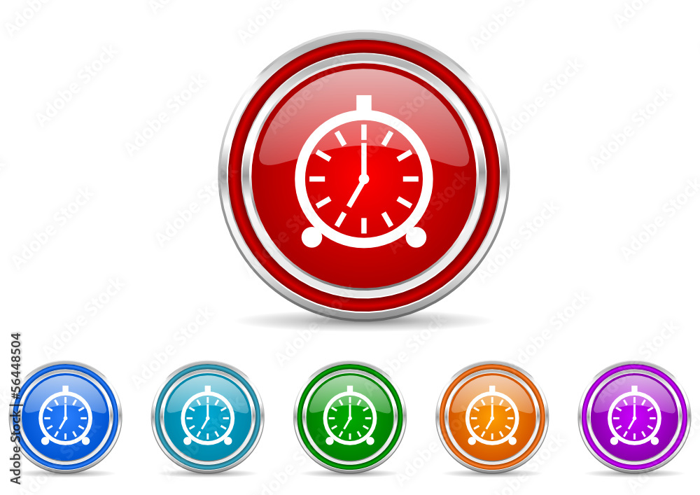 time icon set